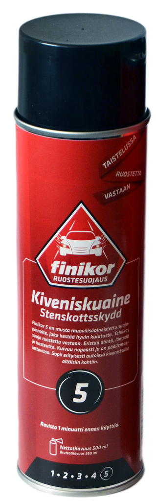 Finikor 5 Suojapanssari musta Spray 500ml