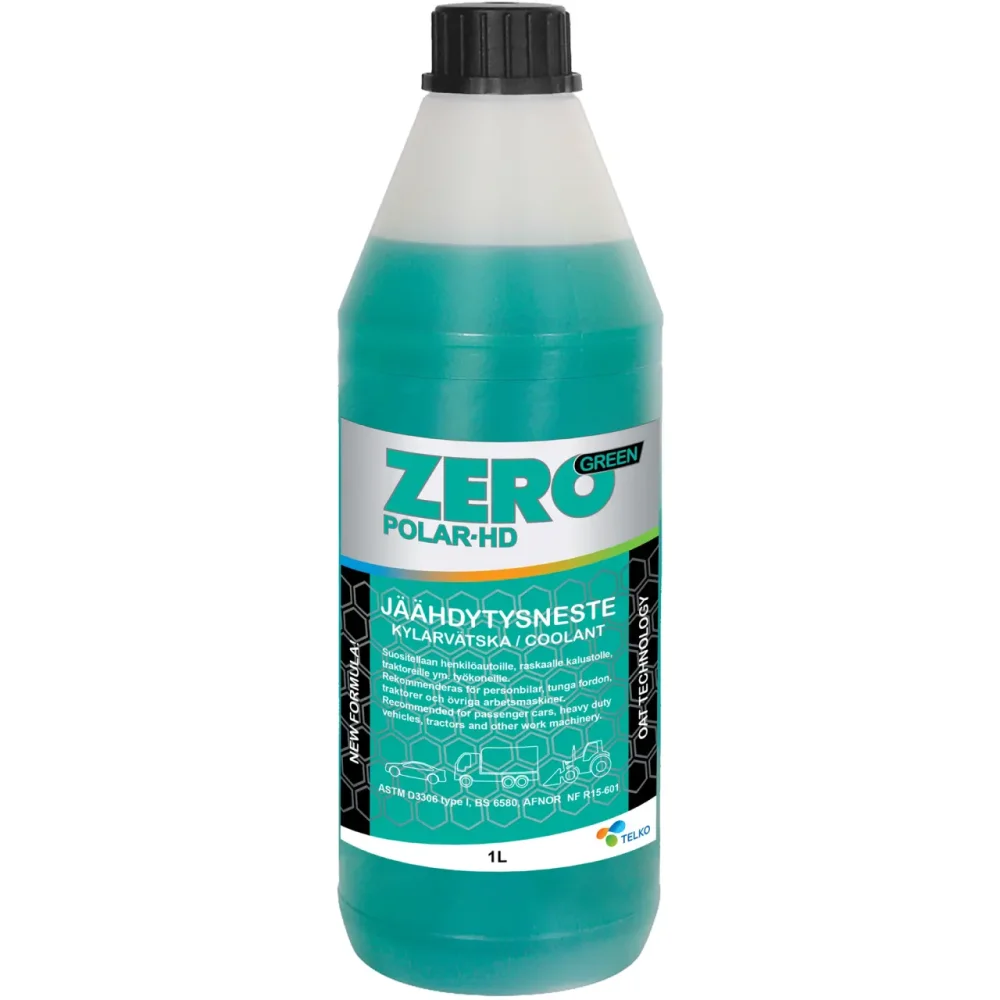 ZERO POLAR HD GREEN 100% 1L